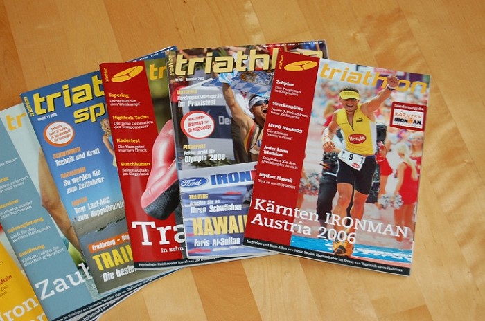 Zeitschriftensammlung "Triathlon"