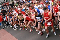 Start drei Brücken Lauf