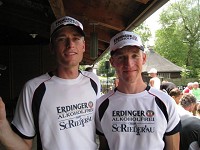 Metzger und Moucka schon Erholt